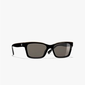 Elegant Black Sunglasses Chanel 5417